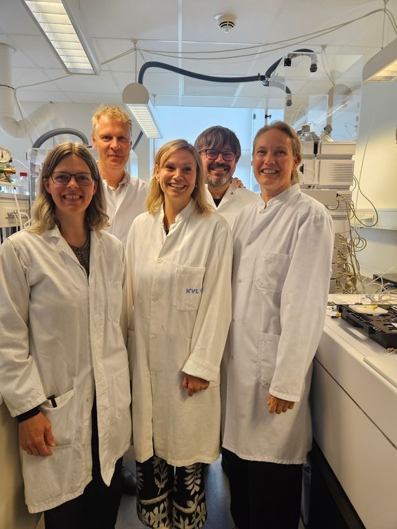 The NTS Analytica founding team at the University of Copenhagen